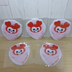TWICE LOVELYS チェヨン ラブリー 【サイズ　W53×64mm】【5枚】ぷっくりシール ぷくぷくシール おくるみイラスト K-POP アイドル
