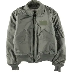 古着 80年代 米軍実品 CWU-45P ミリタリー フライトジャケット USA製 MEDIUM メンズM相当/evb029929