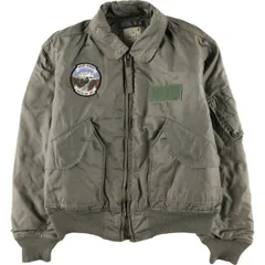 古着 90年代 米軍実品 CWU-45P ミリタリー フライトジャケット USA製 メンズL相当/evb029930
