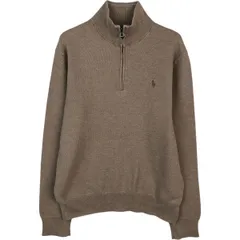 古着 ラルフローレン Ralph Lauren ハーフジップスウェットシャツ トレーナー メンズL相当/eaa624351