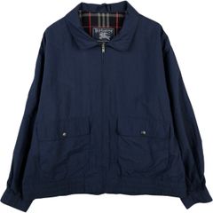 美品》バーバリー スウィングトップ ブルゾン ノバチェック リブ
