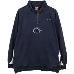 古着 ナイキ NIKE TEAM ハーフジップスウェットシャツ トレーナー メンズXL相当/eaa624355