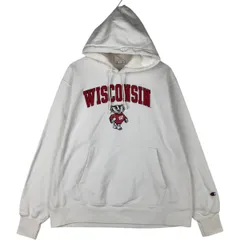古着 チャンピオン Champion REVERSE WEAVE リバースウィーブ WISCONSIN ウィスコンシン大学 カレッジ キャラクター/eaa624158