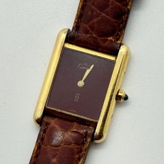 Cartier 腕時計 アナログ ゴールド/ブラック 不動品 ジャンク品 - メルカリ