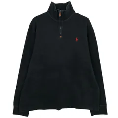 古着 ラルフローレン Ralph Lauren POLO by Ralph Lauren ハーフジップスウェットシャツ トレーナー メンズL相当/eaa624345