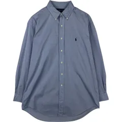 古着 ラルフローレン Ralph Lauren BLAKE 長袖 ボタンダウンシャツ メンズL相当/eaa477472
