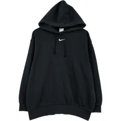 古着 ナイキ NIKE センターロゴ スウェットプルオーバーパーカー メンズS相当/eaa624049