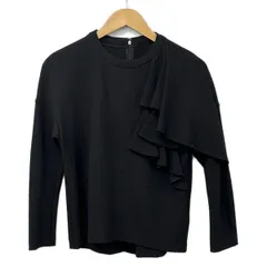 GRACE CONTINENTAL(グレースコンチネンタル) 長袖カットソー サイズ36 S レディース美品  - 黒 フリル