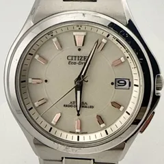 CITIZEN H110-T011331 シチズン ATTESA アテッサ　　　腕時計 稼働品 電波ソーラー 受信確認済【A431】