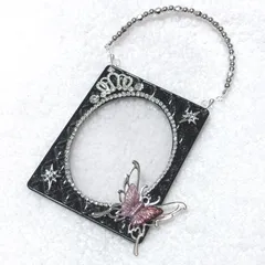 キルティングデコ 硬質ケースデコ トレカケースデコ パープル ラメ B8 633