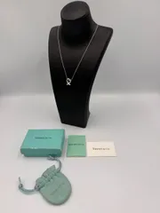 TIFFANY&Co. ラビングハート ネックレス シルバー SV925 N8-1-15