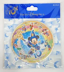 東京ディズニーシー カンバッジ TDS10周年 Be Magical! 魔法使い 10周年