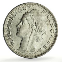 超希少な種を蒔く人 フランス 1フラン銀貨 1916 NGC AU マリアンヌ