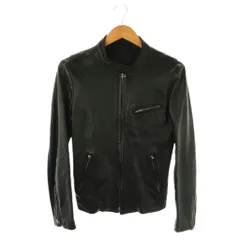 リチウム オム LITHIUM HOMME 0.9m/m COW LEATHER SINGLE RIDERS シングルライダースジャケット レザー 46 黒 LH22-0104 /NR ■OSのサムネイル