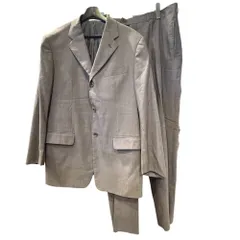 サルヴァトーレフェラガモ Salvatore Ferragamo セットアップ ジャケット シングル 3B スラックスパンツ グレー ■GY58のサムネイル