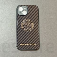 iPhone15 케이스 AMG 애플 트리 스마트 폰 케이스 아이폰 케이스 iPhone15 유리 케이스 하드 케이스 카본 무늬