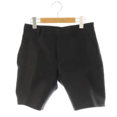 ジルサンダー JIL SANDER ショートパンツ ジッパーフライ 32 ブラック /DOのサムネイル