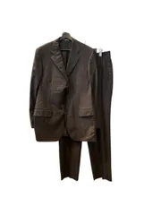 サルヴァトーレフェラガモ Salvatore Ferragamo セットアップ ジャケット シングル 3B スラックスパンツ 50 茶 ブラウン ■GY58のサムネイル