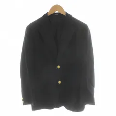 ジェイプレス J.PRESS テーラードジャケット シングル 金ボタン ウール A4 紺 ネイビー 021-5BZOVIW0001 /AN42 ■ECD001