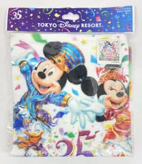 東京ディズニーランド ウォッシュタオル TDS35周年 Happiest Celebration! 35周年