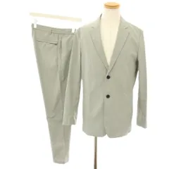 ユニクロ UNIQLO セオリー Theory スーツ セットアップ 上下 テーラードジャケット シングル L イージーパンツ スラックス S グレー /YT ▲H