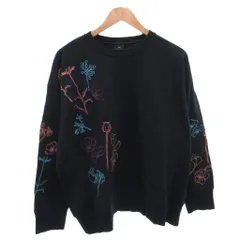 ポールスミス PAUL SMITH スウェット トレーナー 刺繍 長袖 2L 紺 ネイビー /FF ■GY18