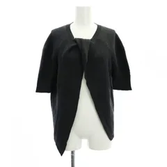 サイ SCYE Ribbed Cotton Twist Front Sweaterトップス ニット カットソー 五分袖 36 S グレー /AT ■OS ■PN