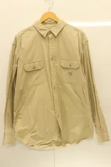 【中古】 Carhartt メンズ長袖シャツ XL FRシャツ Carhartt XL ベージュ 肌色