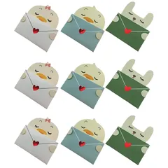 【新品】 可愛い 動物 封筒動物メッセージカード誕生日カード 子どもメッセージカード ミニお祝いメッセージカード動物 メッセージカードバースデーカード 人気バースデーカード 女の子メッセージカードかわいいバースデーカード しかけバースデーカード アニマルメ 1