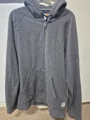 Carhartt カーハート XL サイズ フード ジップアップ グレー