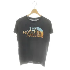 ザノースフェイス THE NORTH FACE NTW3902Z ロゴプリントTシャツ カットソー 半袖 M ネイビー マルチカラー /ES ■OS