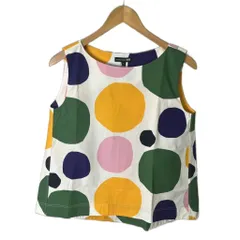 マリメッコ marimekko  ×UNIQLO 水玉ノースリーブブラウス ブラウス 水玉 マルチカラー ■SHのサムネイル