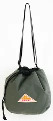 ケルティ KELTY アウトドア リバーシブル キンチャク REVERSIBLE KINCHAKU 巾着 ポーチ ショルダーバッグ バッグ ボア 両面  32592465 SAGE SAGE