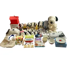 ★ SNOOPY スヌーピー 大量 まとめ商品 バッグ ぬいぐるみ マスコット 食器 他 オラフ チャーリー・ブラウン ウッドストック 現状品 5kg