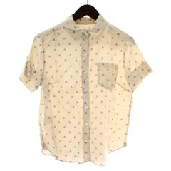 ポールスミス PAUL SMITH シャツ 半袖 総柄 40 ピンク /XZ ■GY99