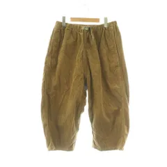 グラミチ GRAMICCI × ビームスボーイ BEAMS BOY バールーンコーデュロイパンツ テーパードパンツ F キャメル /DF ■OS
