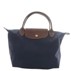 ロンシャン LONGCHAMP ル プリアージュ オリジナル S トップハンドルバッグ ナイロン ネイビー /YO35