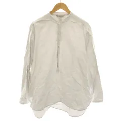アーツ&サイエンス ARTS & SCIENCE ARTS&SCIENCE ナイトシャツショート Night shirt short シャツ バンドカラー 長袖 ハーフボタン 麻 3 ヴィンテージホワイト 0243 U6141 1033-021-003のサムネイル