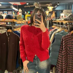 POLO ポロ ラルフローレン ケーブル ニット カーディガン