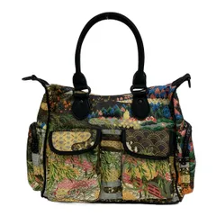 Desigual(デシグアル) ハンドバッグ美品  - ライトブルー×黒×マルチのサムネイル
