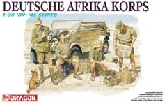 新品 ドラゴン 1/35 WW.II ドイツアフリカ軍団 DAK 休息セット プラモデル DR6063 [佐川急便]のサムネイル