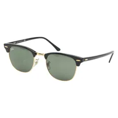 レイバン クラブマスター RB3016 ブラック プラスチック メンズ Ray-Ban【1-0259420】