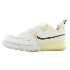 ナイキ NIKE エアフォース1 ロー リアクト ホワイト セイル ブラック Air Force 1 Low React White Sail Black スニーカー レザー ローカット US7.5 25.5cm 白 ホワイト DQ7669-100