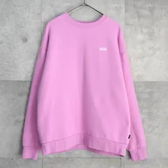 ヴァンズ ロゴ スウェット ピンク