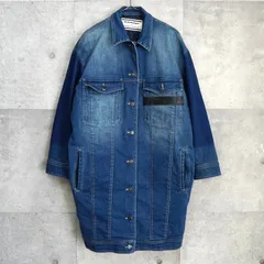 SALE価格【3/22(日)23:59までの限定割引中】オニツカタイガー × アンドレアポンピリオ デニムキルティング裏地 中綿 デニムコート インディゴ ブルー