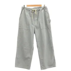 POST OVERALLS (ポストオーバーオールズ) LA BOUCLE 別注ペインターパンツ ライトグレー M