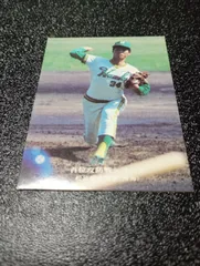 カルビープロ野球カード　1975年 首位攻防戦シリーズ　No909  松原(南海)