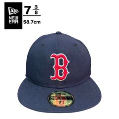i15 NEW ERA レッドソックス 7 3/8 MLB usa製ヴィンテージ - メルカリ
