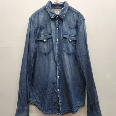 リーバイス ウェスタン デニム シャツ M (M) ユニセックス
