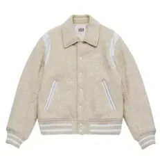 マリテフランソワジルボー ウールブレンド スタジャン